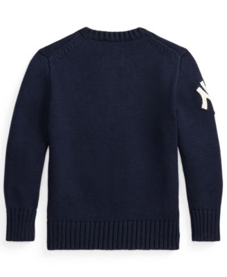 Boys' and Girls' 2T-7 Yankees Bear Long-Sleeves Sweater