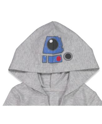 Baby Boys Darth Vader R2-D2 Chewbacca 3 Pack Bodysuits