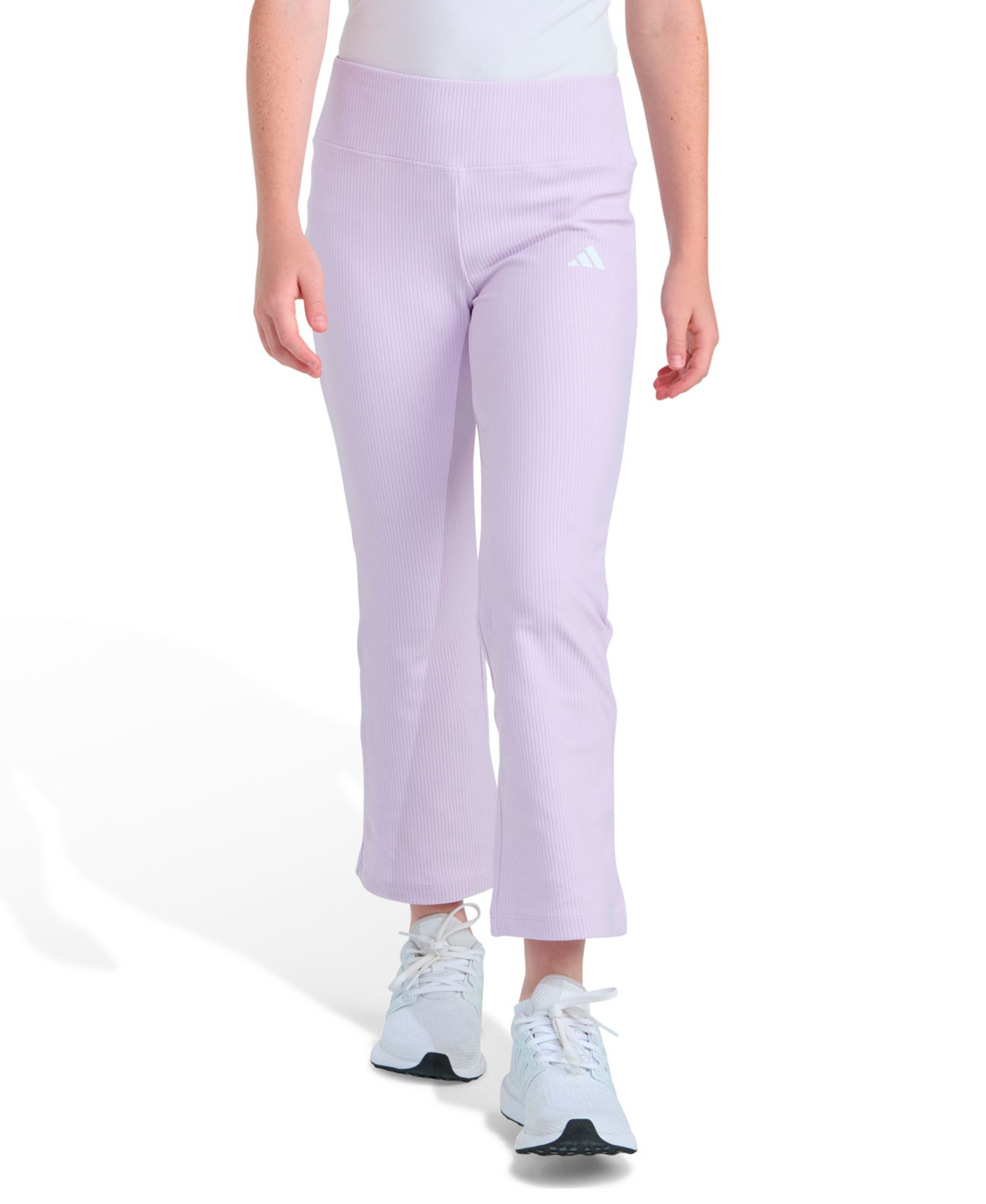 Girls' 8-16 Elastic Waistband Kick Flare Leggings