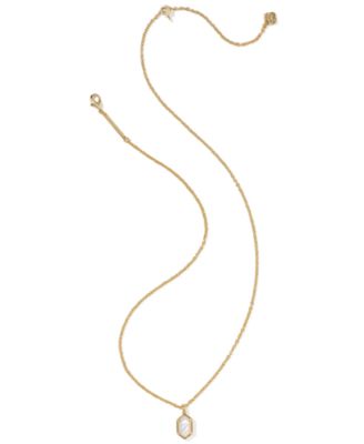14k Gold-Plated Hallie Short 18" Pendant Necklace