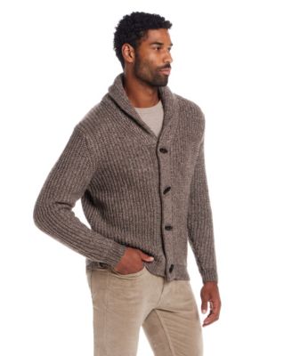 Men's Mixy Shawl Collar Cardigan Sweater
