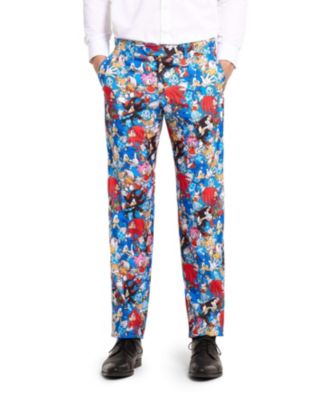Men's Suit - Theme Party Suit - Sonic the Hedgehog - Multicolor