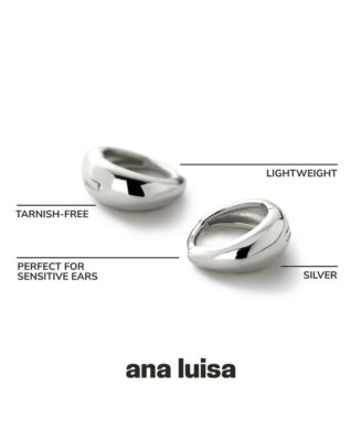 Bold Huggie Hoops  - Nate