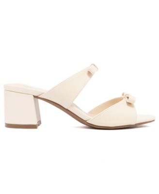 Women's Adalin Block Heel Double Bow Dress Sandals