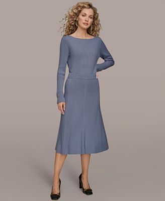 Women's Rib Knit Sweater Skirt