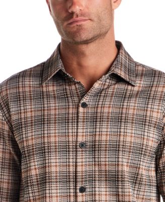 Men's Long Sleeve Bold Plaid Shirt
