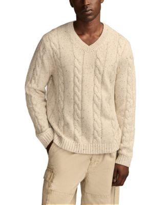 Lucky Brand - Men's Cable V-Neck Sweater