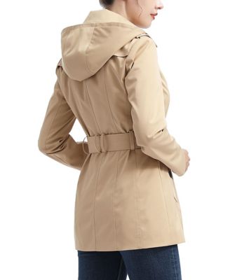 Women's kimi + kai Classic Short Trench Coat
