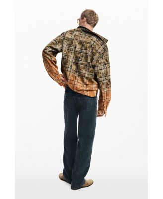 Men's Long-sleeve gradient shirt