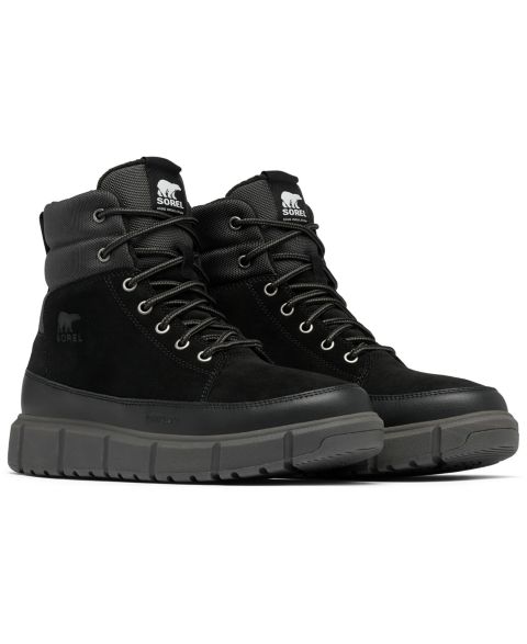 Мужские ботинки Sorel Round Toe, цвет: Чёрный