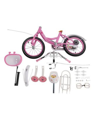 16-Inch Kids Bike for Ages 5-9 with Sparkling Training Wheels & Adjustable Design | Perfect Gift