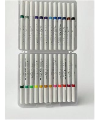 80 Colors Acrylic Paint Marker Pens, Long Lasting Bright Colors for DIY Crafts Fine Strokes for Greeting Cards Stone Glass Wood Ceramics