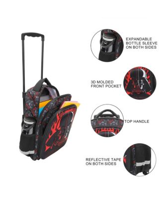 Star Wars Darth Vader 16" Rolling Travel Backpack