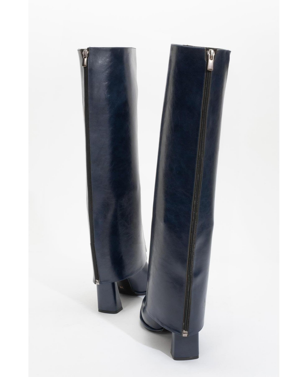Prologue Shoes Aja Block Heel Convertible Knee High Boot (Women)