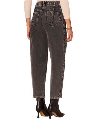 Women's Sky Rise Barrel Wide Leg Jeans