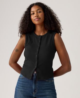 Women's Rory Sleeveless Button-Up Top