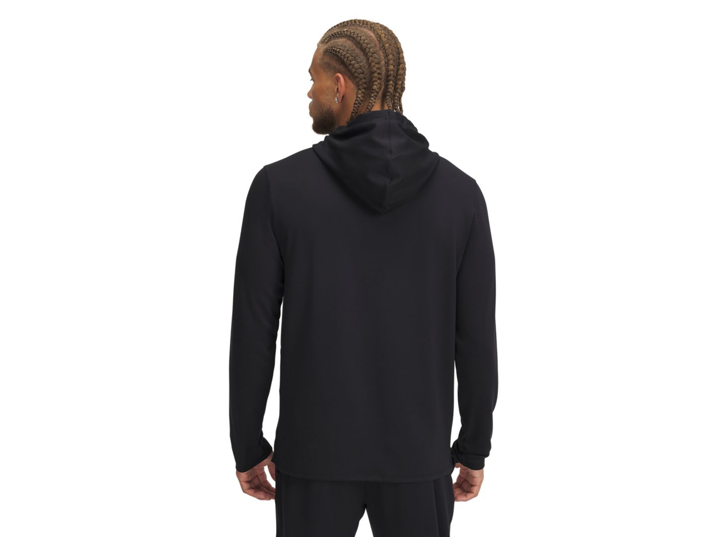 Мужское худи Under Armour Motion Regular-Fit, цвет: Чёрный / Тёмно-серый — фото 2