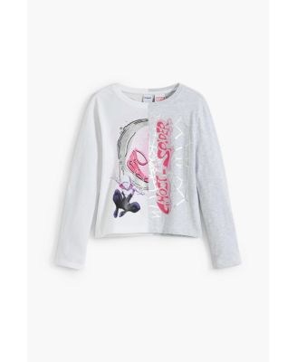 Girls's Ghost Spider long-sleeve T-shirt