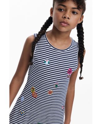 Girls Girls's Embroidered cut-out dress