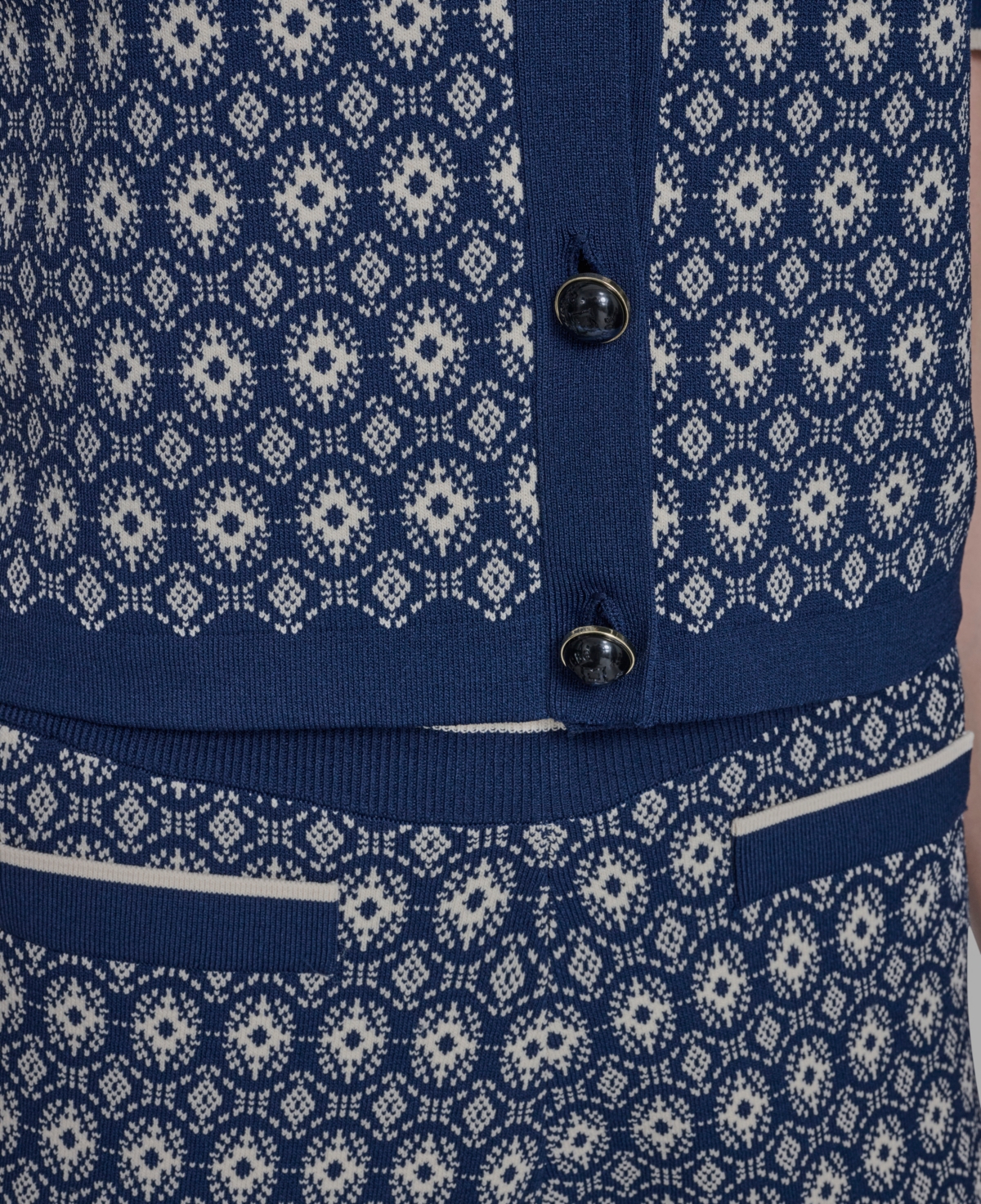 Bcbg Women's 2-piece Printed T-shirt And Shorts Set In Blue