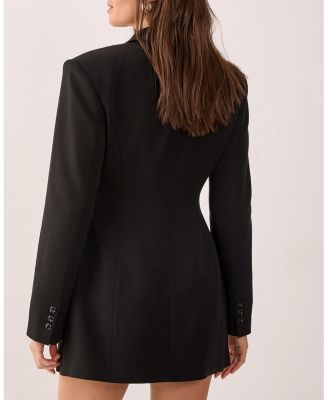 Women's Shoulder Pad Blazer Dress