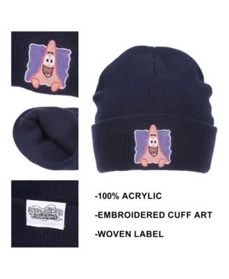 Men's Patrick Embroidery Acrylic Knit Standard Cuff Beanie