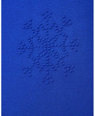 Women's Snowflake Drop Shoulder Tunic Sweater