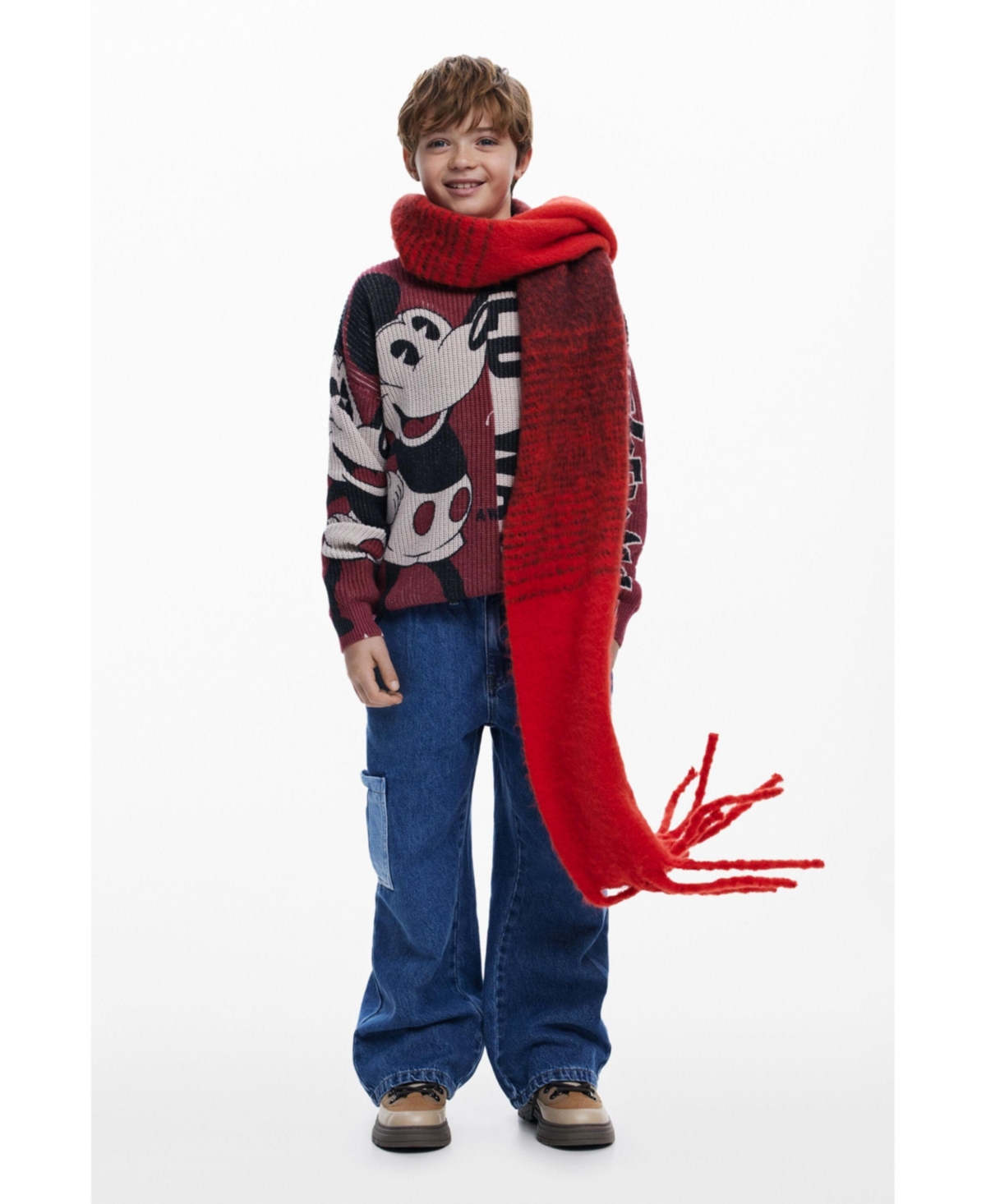 Desigual Boys Boys's Mickey Mouse sweater