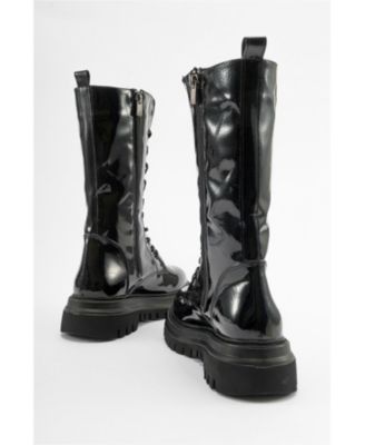 Piola Patent Combat Boot (Women)