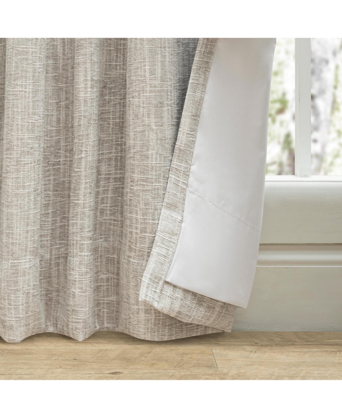 Haven 100% Blackout Rod Pocket with Back Tabs Panel