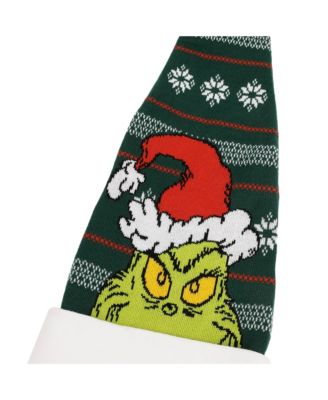 Men's Fair Isle Jacquard Acrylic Santa Hat