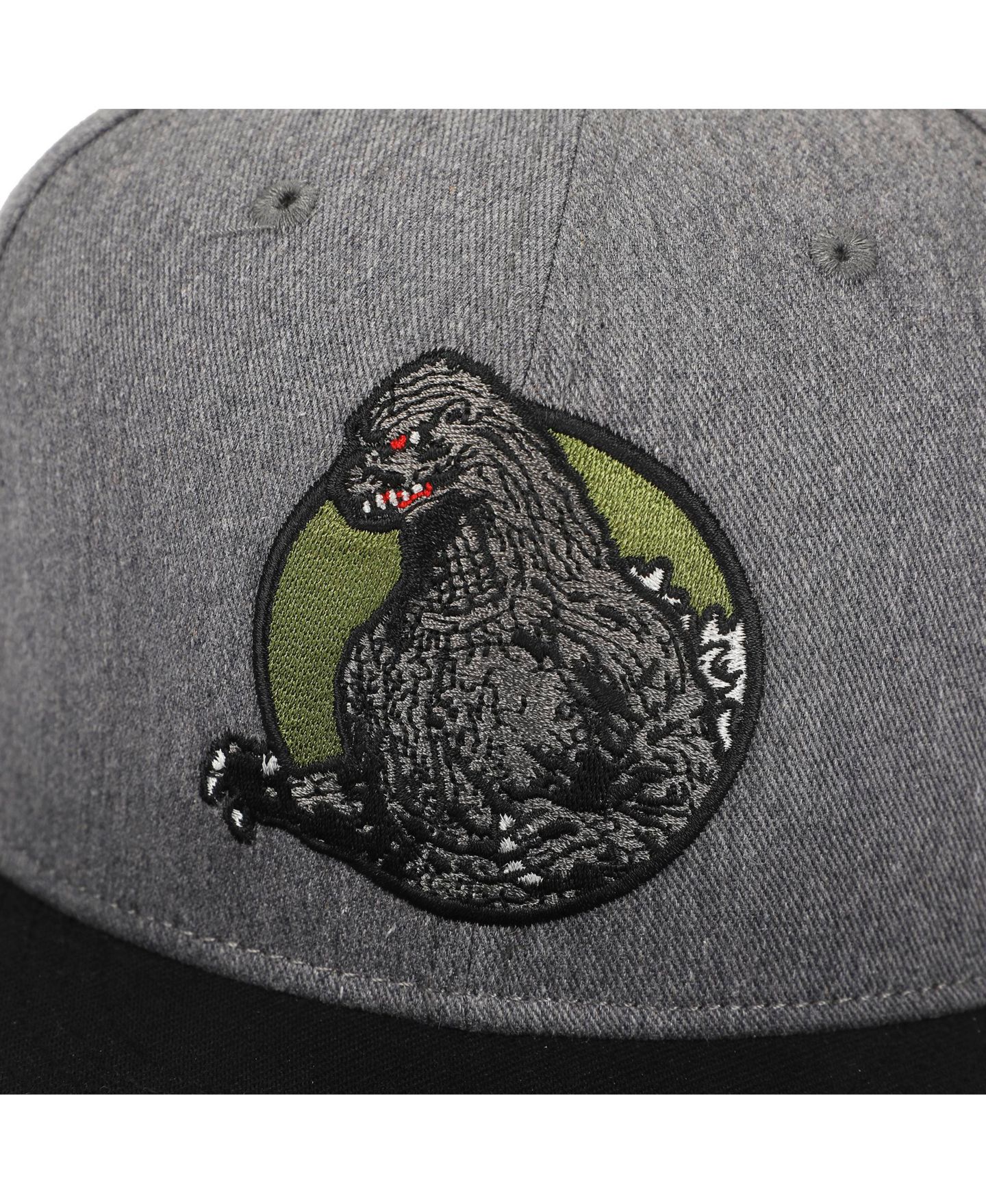 Мужская кепка Godzilla Embroidery Cotton Twill B15 Snap Back Snapback, цвет: Серый — фото 6