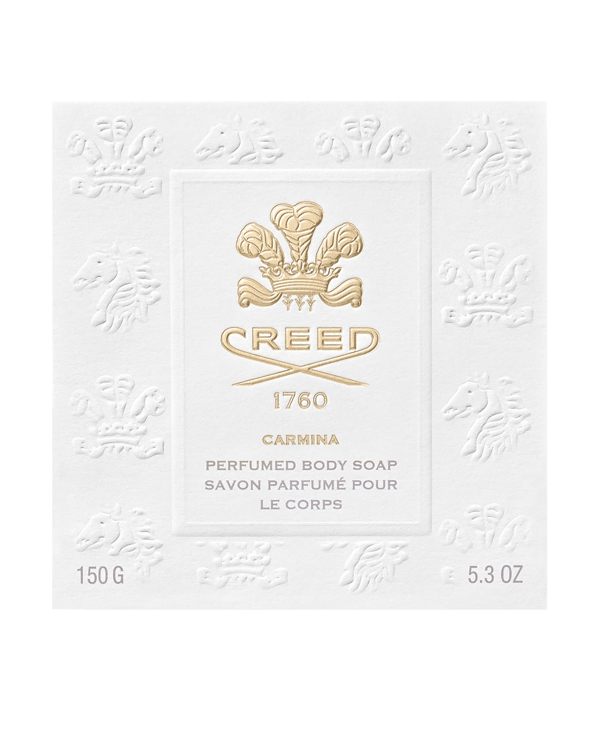 Creed Carmina Perfumed Soap, 5.3 Oz. In Transparent