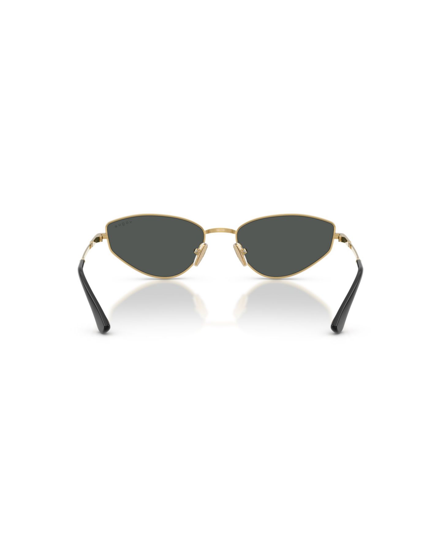 Женские солнцезащитные очки Vogue Eyewear Cat Eye Sunglasses, VO4339S, цвет: Золотой — фото 9
