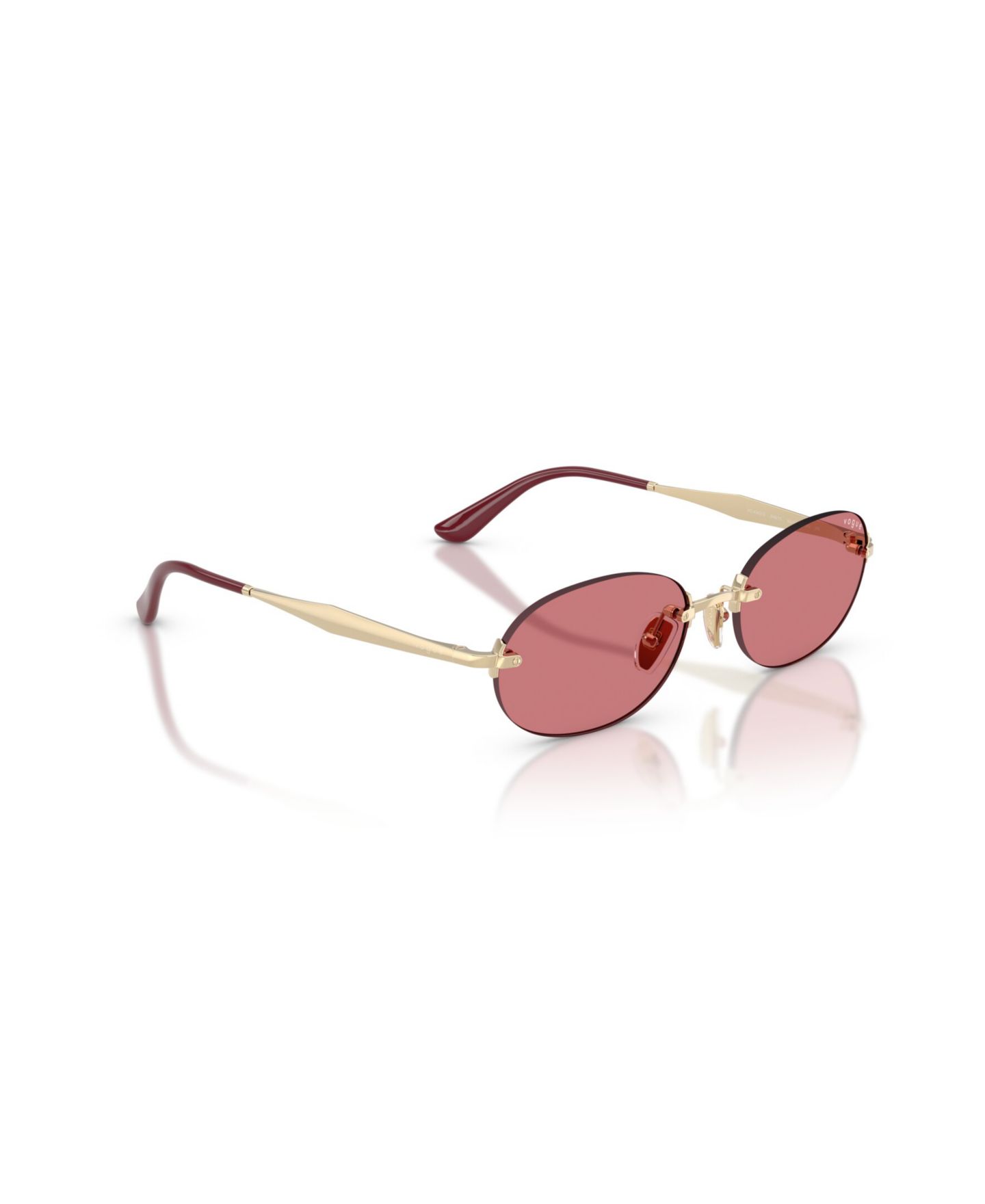 Женские солнцезащитные очки Vogue Eyewear Sunglasses, VO4342S, цвет: Золотой — фото 23