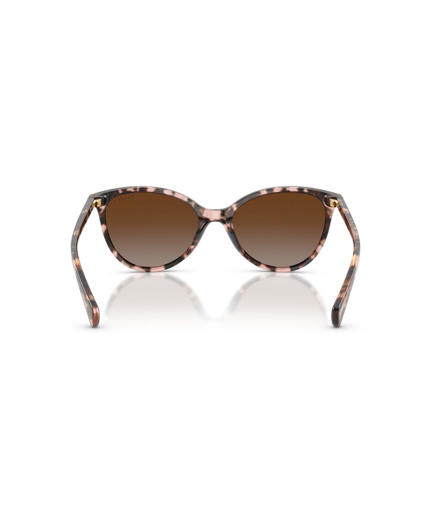 Женские солнцезащитные очки Ralph by Ralph Lauren Polarized Sunglasses, RA5339U, цвет: Розовый гавана — фото 2