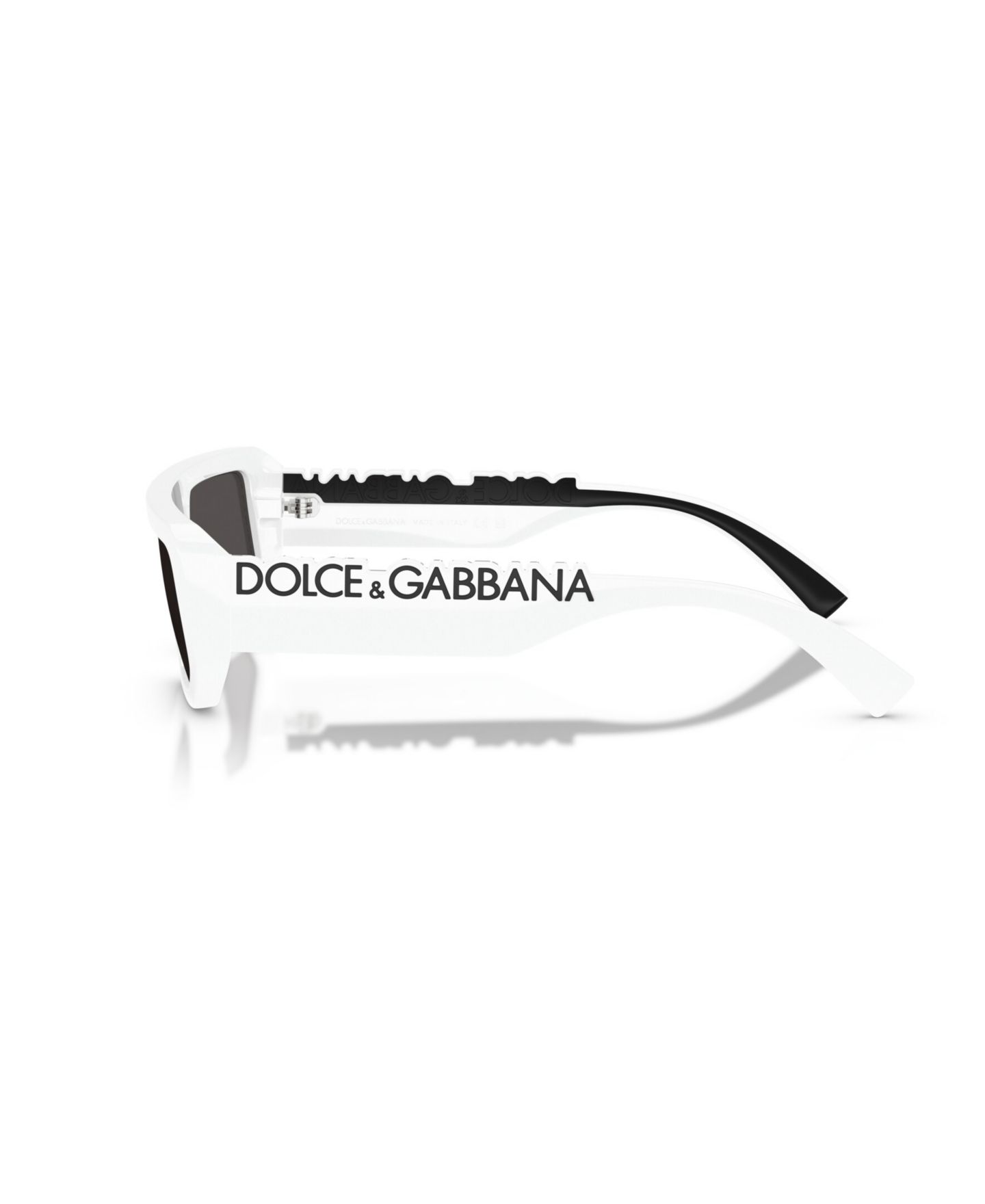 Солнцезащитные очки Dolce&Gabbana Unisex Rectangle Sunglasses, DG6203, цвет: Чёрный — фото 6