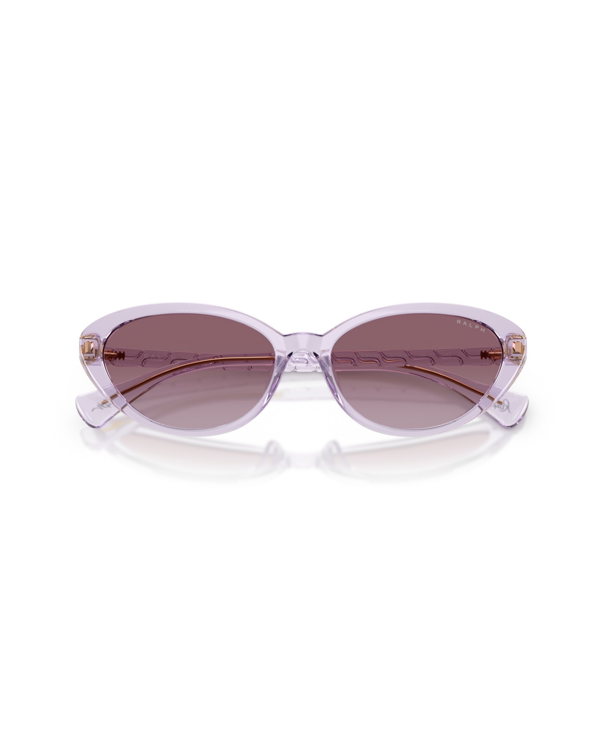 Ralph Lauren Women's Butterfly Sunglasses, Ra5338u In Purple