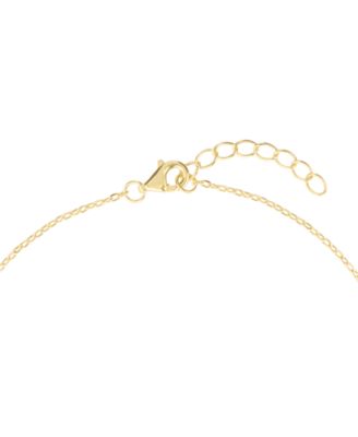 Cubic Zirconia Princess Station Anklet (1.5 ct. t.w.) in Sterling Silver (also in 14k Gold Over Sterling Silver)