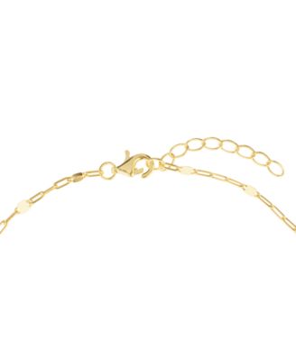 Cubic Zirconia Butterfly Anklet (1.20 ct. t.w.) in Sterling Silver (also in 14k Gold over Sterling Silver)