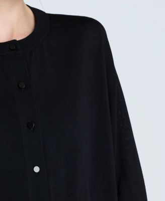 Women's Long Sleeve Button-Front Cardigan Sweater