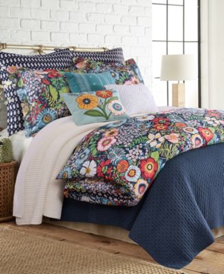 Home Night Garden Reversible 3-Pc. Duvet Cover Set, King