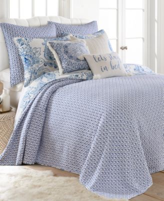 Home Bennett Reversible 3-Pc. Bedspread Set, Full