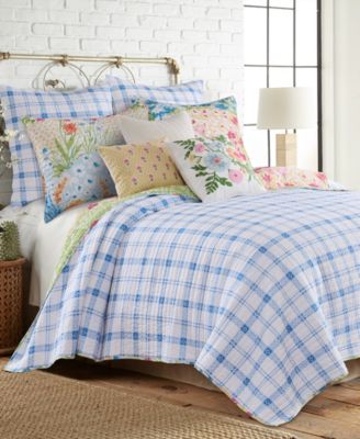 Home Blooming Hillside Reversible 3-Pc. Quilt Set, King/California King