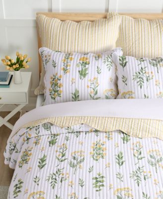 Home Daffodil Reversible 2-Pc. Quilt Set, Twin/Twin XL