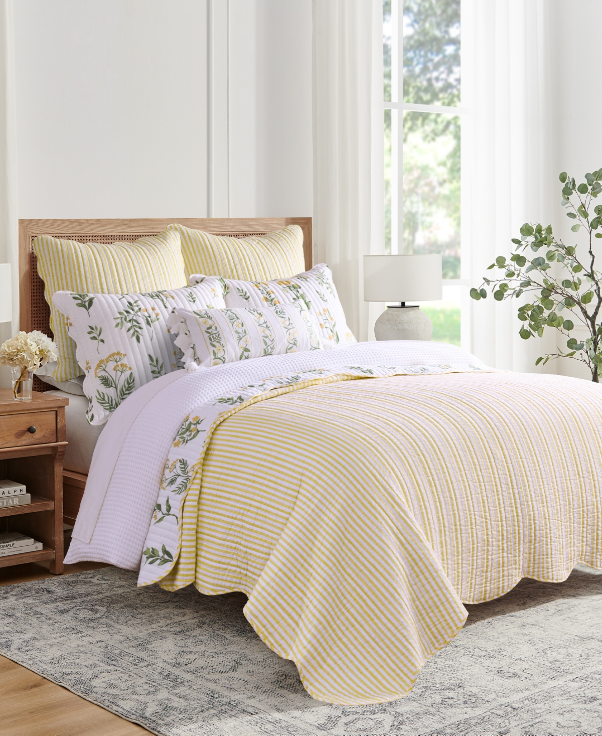 Levtex Home Daffodil 2-Pc. Sham Set, European