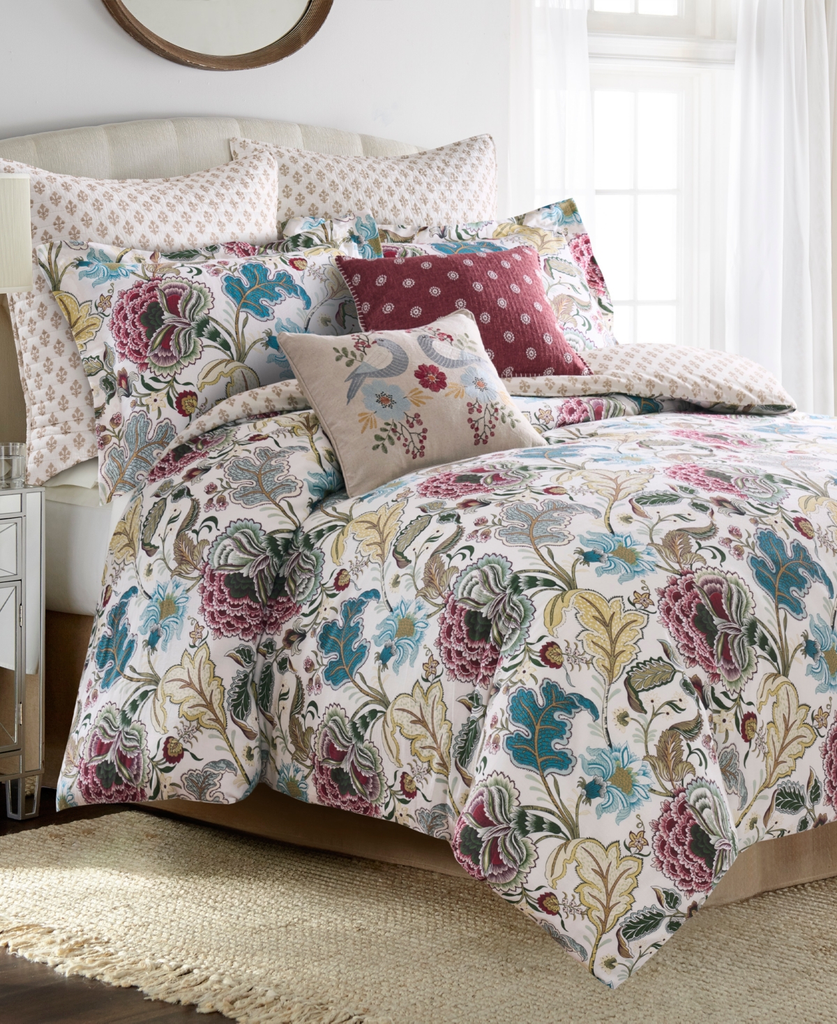 Levtex Angelica Reversible 2-Pc. Duvet Cover Set, Twin/Twin Xl
