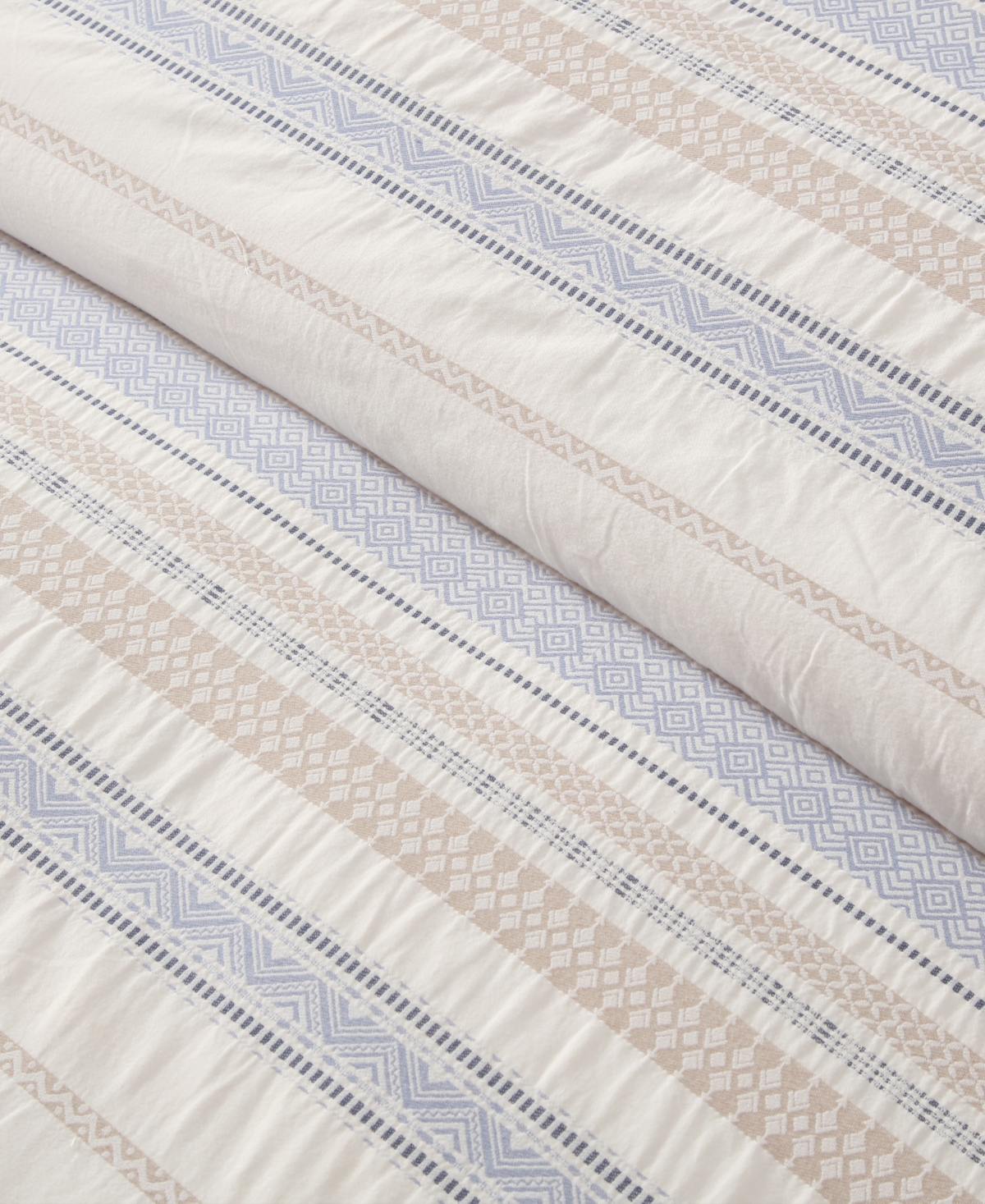 Levtex Pickford Tribal Stripe 3-Pc. Duvet Cover Set, Full/Queen