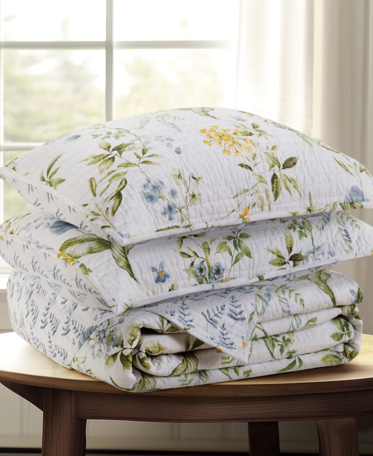 Levtex Viviana Watercolor Floral 2-pc. Quilt Set, Twin In Multi