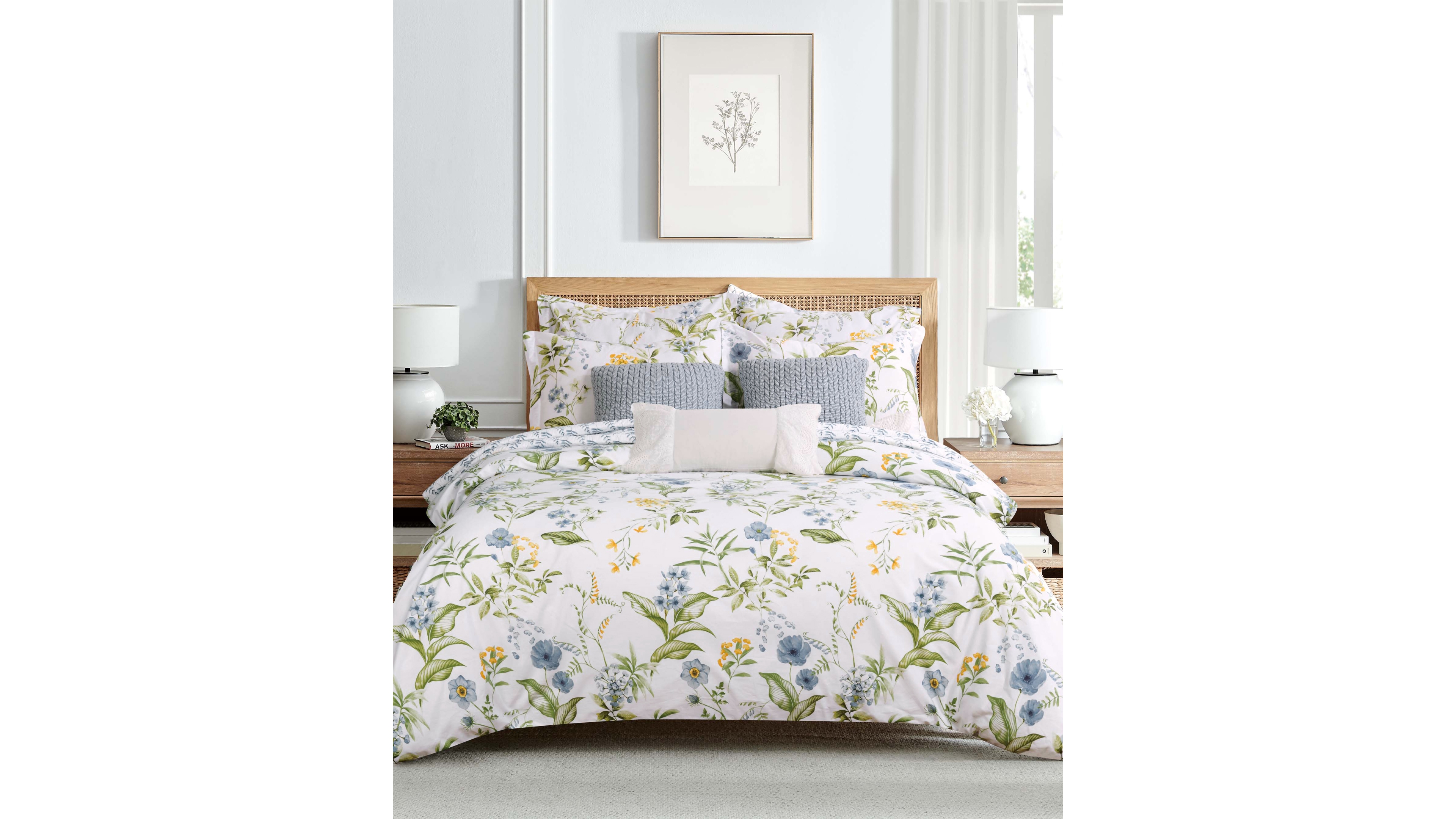 Levtex Viviana Reversible 3-Pc. Duvet Cover Set, Queen